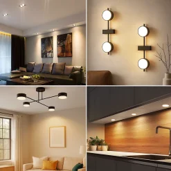 ZMH Lot De 2 LED Ampoules Gx53 ultra Plat 3000k 5 w 230v Non Dimmable Blanc