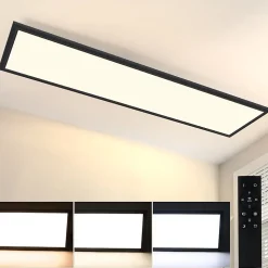 ZMH Panneau LED Whonzimmer 120cm Avec Variateur Et Télécommande