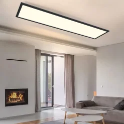ZMH Panneau LED Whonzimmer 120cm Avec Variateur Et Télécommande