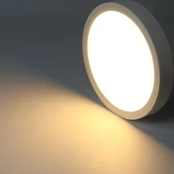 ZMH Plafonnier LED 22cm Blanc Froid 15w Blanc Ip44