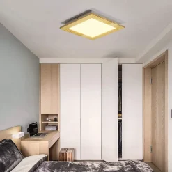 ZMH Plafonnier LED 3000k 30cm Carré Design Couloir Cuisine Escalier Balcon