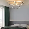 ZMH Plafonnier LED Living Room 3 Ring Design 41w Plafonnier 3000k Office Light Hotel