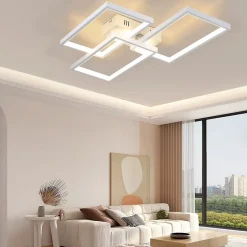 ZMH Plafonnier LED Moderne avec Télécommande - Éclairage Élégant et Fonctionnel pour Votre Intérieur