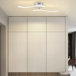 ZMH Plafonnier LED Salon 12w 3000k Lampe De Cuisine Pour Salon Chambre