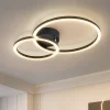 ZMH Plafonnier LED Salon 40cm 23w Lampe De Salle De Bain Pour Chambre Cuisine