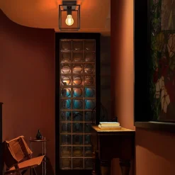 ZMH Plafonnier Rétro Noir Industriel Lampe De Cuisine Pour Chambre à Coucher