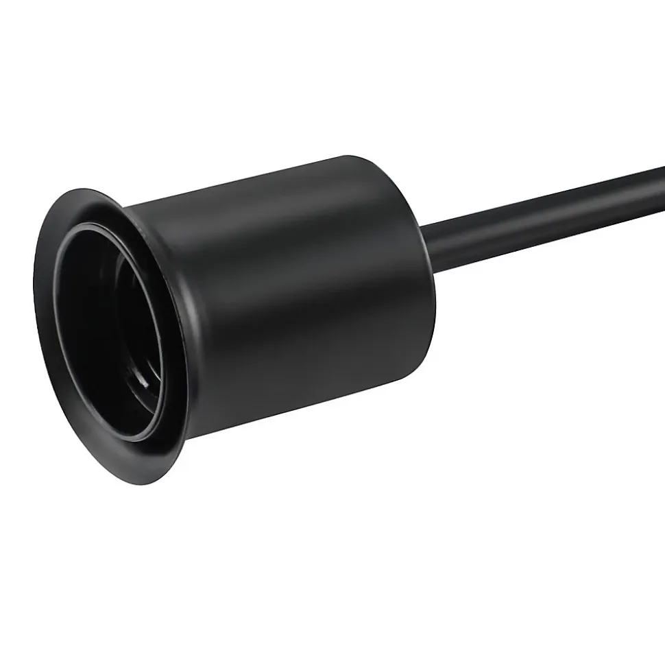 ZMH Plafonnier Vintage Noir E27 - Éclairage Élégant Pour Salon Et Chambre