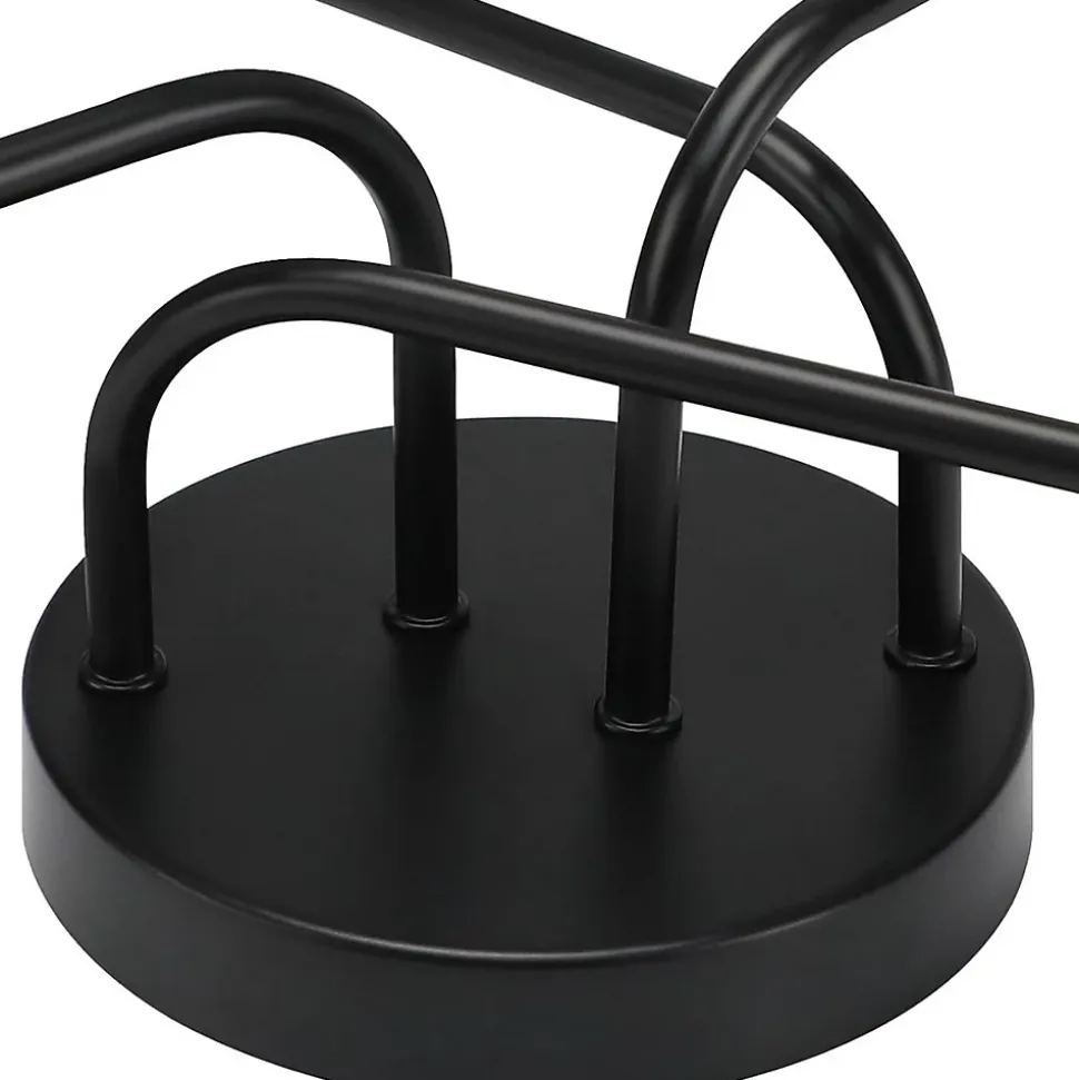 ZMH Plafonnier Vintage Noir E27 - Éclairage Élégant Pour Salon Et Chambre