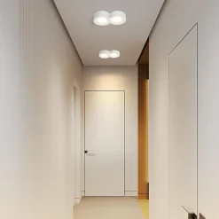 ZMH Projecteur De Plafond Moderne En Plâtre Blanc Gu10 Pour Cuisine Et Salon