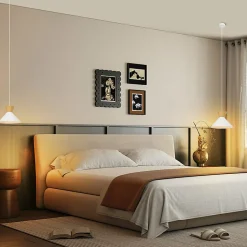 ZMH Suspension Blanc Salle à Manger E27 2X Lampe à Suspendre 25cm Couloir Rétro