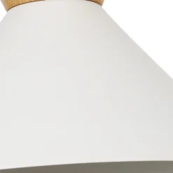 ZMH Suspension Blanc Salle à Manger E27 2X Lampe à Suspendre 25cm Couloir Rétro