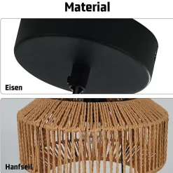 ZMH Suspension Lanterne 1 Flamme Vintage E27 Pour Salle à Manger Et Couloir - Design Élégant