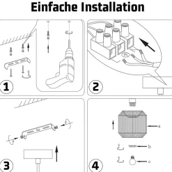 ZMH Suspension Lanterne Vintage 1 Flamme E27 Pour Salle à Manger Et Couloir